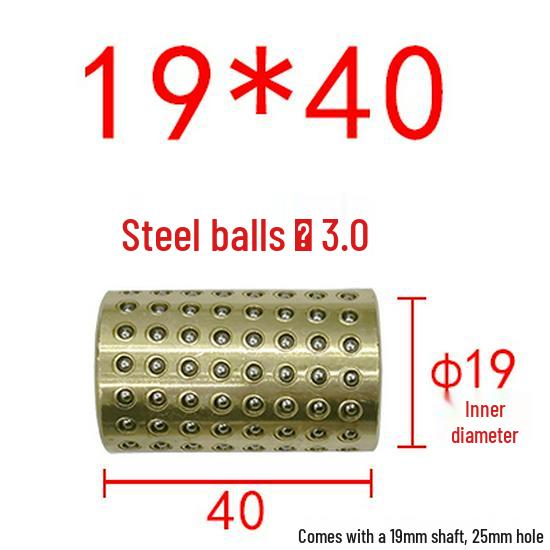 Golden Copper Ball Bearing Cage Mold Guide Bush Holder