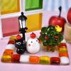 Fourcart Cute Handmade Glass Street Lights (Single X 5 Pieces)
