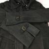 MISS ALICE Sheepskin Leather Coat Women M Black(USED)