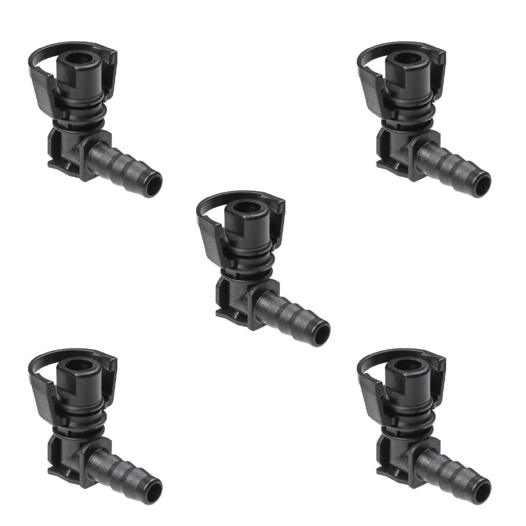 

5-Piece Thermostat Water Hose Pipe Connector for Chevrolet Aveo T300, Cruze (J300, J305, T308)