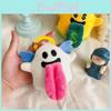 Halloween Large Cute Tongue Angel Ghost Plush Pendant For Kids And Gifts Teen