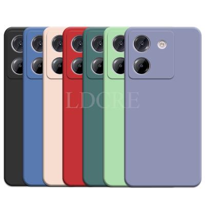 For Xiaomi POCO M7 Pro Case Liquid Silicone Plain Phone Protector Case POCO M7 Pro Cover TPU Rubber Cover POCO M7 Pro Case