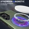 For Samsung Galaxy S24 Ultra Magnetic Case Ring Kickstand PC+TPU Phone Cover