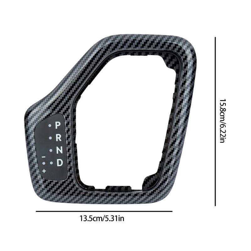 Car Replacement Shifting Lever Bezels Assembly With Integrated Wiring Harness Carbon Fiber Trim 5YD27XSAAA 5YD27LS5AA