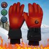 Thermal Heat Gloves Winter Warm Skiing Snowboarding Hunting Riding Touch Screen Heated Rechargeable Gloves Electric Heated Glove