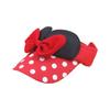 Children Hat Cute Bow Sunscreen Empty Top Hats for Girls Summer Outdoor Sun Protection Visor Hat Girl's Gifts