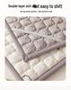 Dormitory Quilted Fleece Mattress Pad, 90×200 cm, Foldable Bunk Bed Sheet.