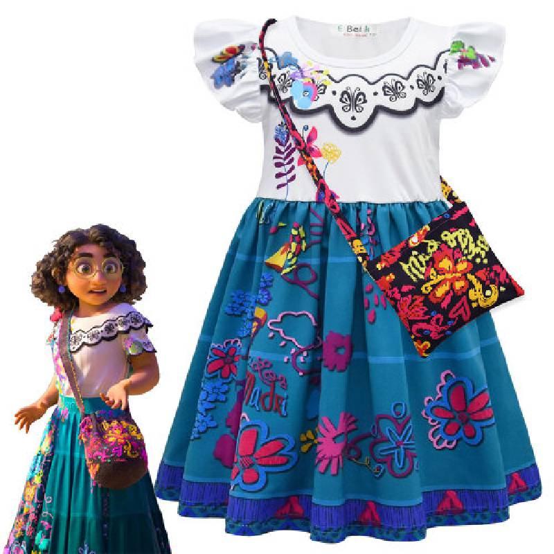 Mirabel Disney Princess Costume For Girls 100-150cm/39.37-59.05in