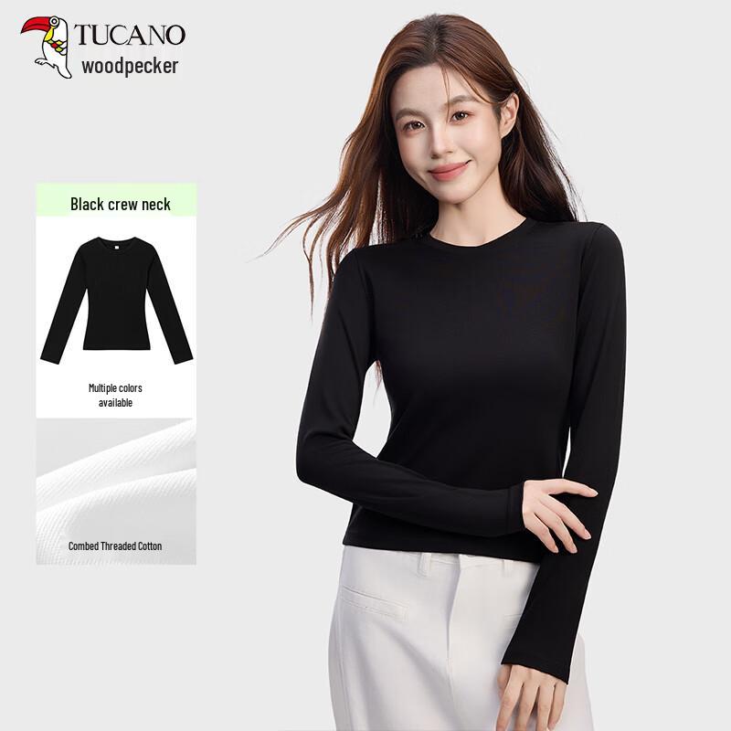 

Women s Slim Fit Long Sleeve Round Neck T-Shirt XXL