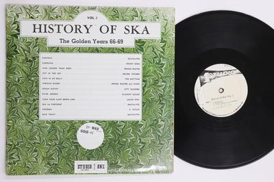 LP Record VARIOUS  History Of Ska Vol. 2  The Golden  GW00011 STUDIO ONE 1971 Jamaica Reggae Ska  Dub Used