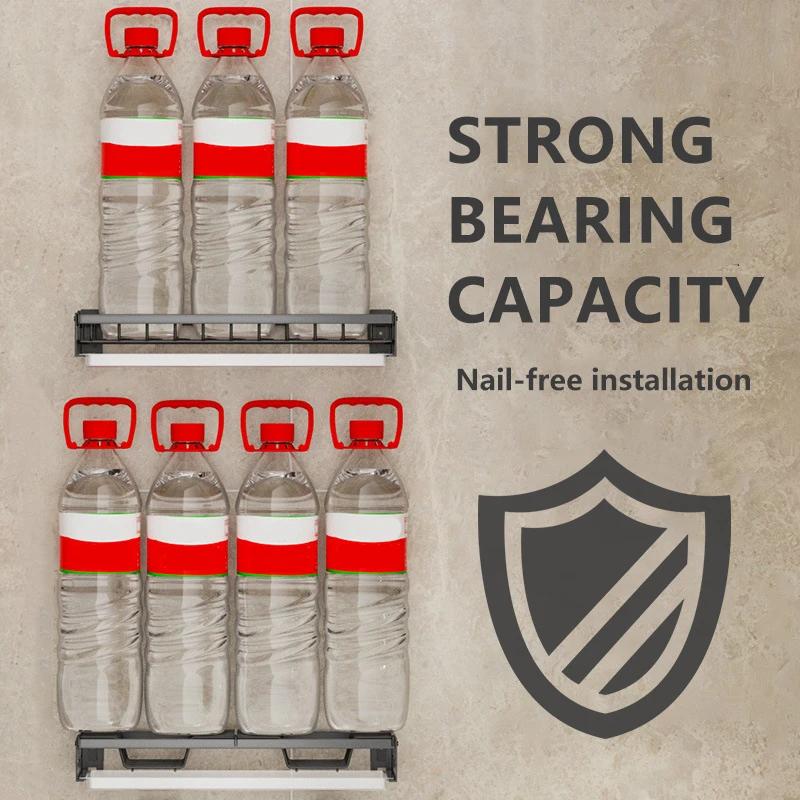 Stojan na nádobí Nástěnný stojan na sušení mís bez děrovače Stojan na kuchyňské nádobí Organizér na nádobí Multifunkční odkládací polička na nádobí Držák na lžičku