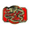 Chinese Style Belt Buckle with Relief Dragon Pattern Adult Belt Buckle Replacement DIY Craft Belt Buckle Replacements