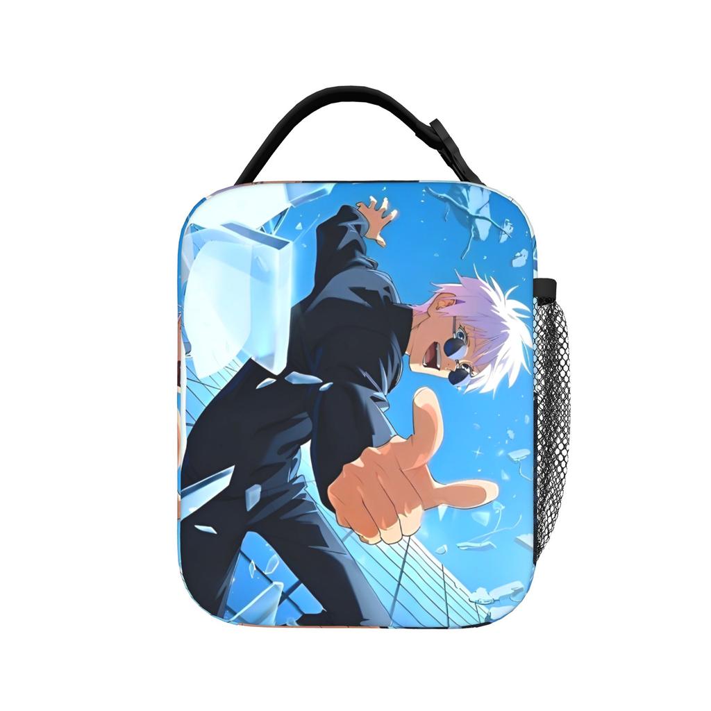 Yuji Itadori From Insulated Lunch Bag Leakproof Jujutsus Kaisens Anime Reusable Thermal Bag Tote Lunch Box College Travel