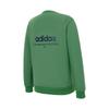 Adidas Fleece Warm Crew Neck Pullover Long Sleeve Sweatshirt Men sweatshirt Green JX9401
