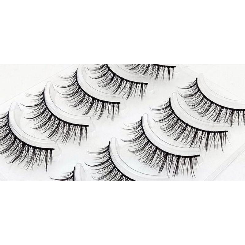 Lashie - Natürliche / Dichte Mehrfachpackung künstliche Wimpern