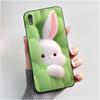 Black Soft TPU Case For Sony Xperia XA1 Z6 Silicone Phone Case Luxury Cute Love Rabbit Funny Cartoon Protective Back Shell Cover