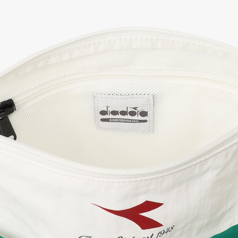 Diadora Polymer Nylon Mini Bag White