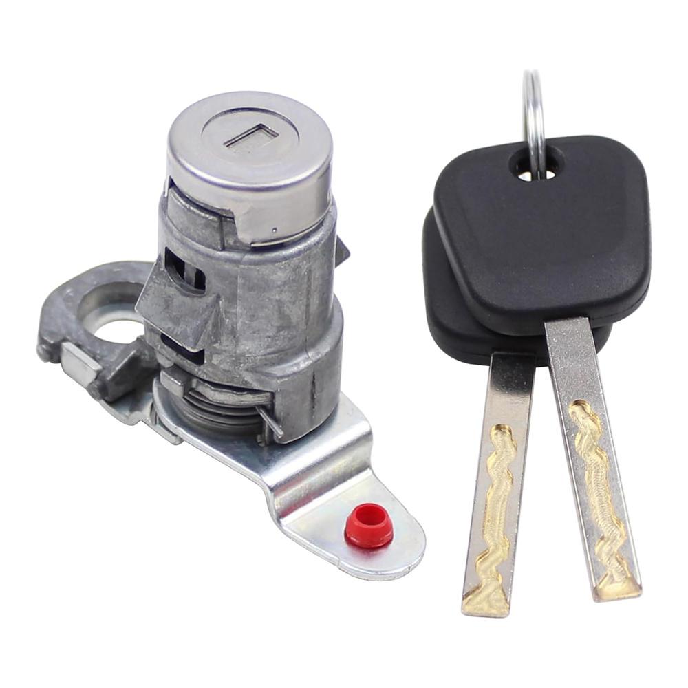 Driver Fl Door Lock Cylinder W/ 2 Keys 13590041 For Silverado 14-22