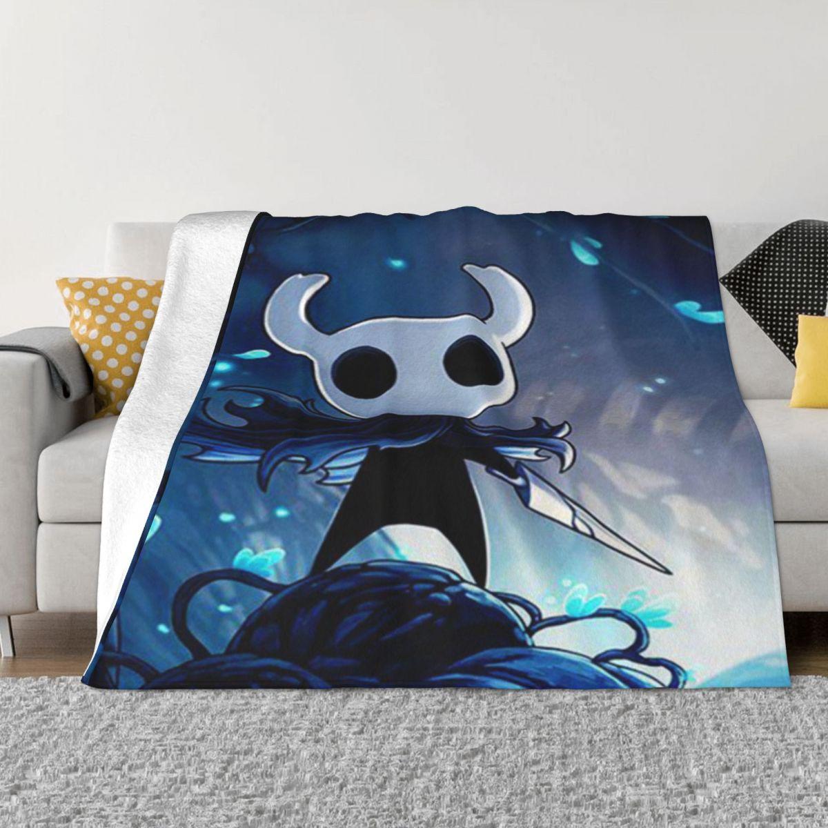 Hollow Knight - The Knight Personalized Travel An Ultra-Soft Micro Fleece Blanket 50x60in