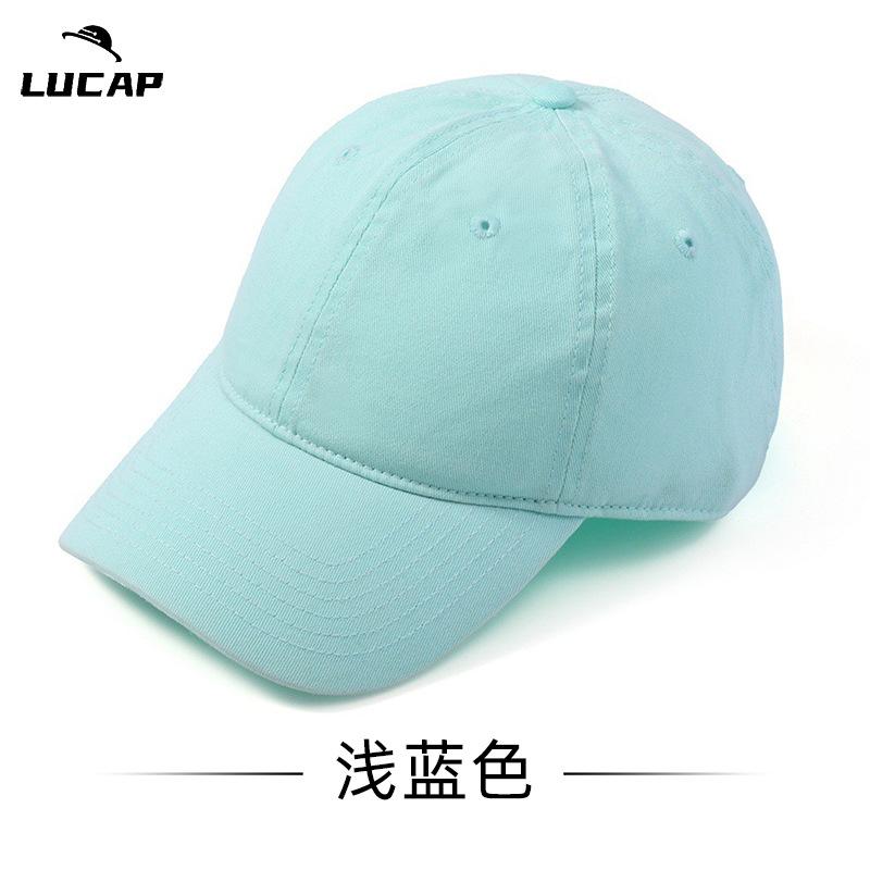 Big head circumference hat men's cap large size spring and autumn baseball cap large brim showing small face, enlarged and deepened baseball cap