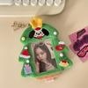 New Arrival Kawaii Christmas Series Plush Photocard Holder Kpop Photo Bus Card Protective Cover Case Bag Pendant Stationery