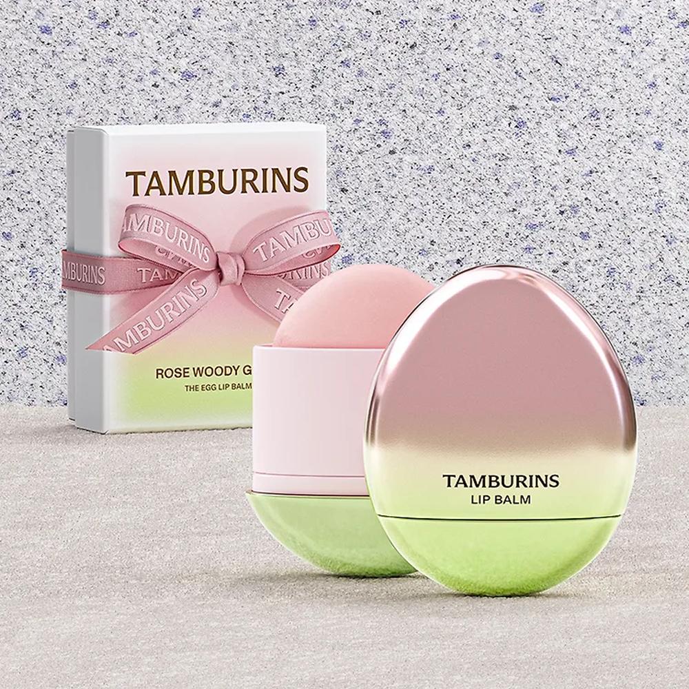 [Tamburins] Official Egg Lip Balm (5g) - [K-BEAUTY] Blackpink Jennie's Aesthetic Lip Care & Glossy Moisturizer