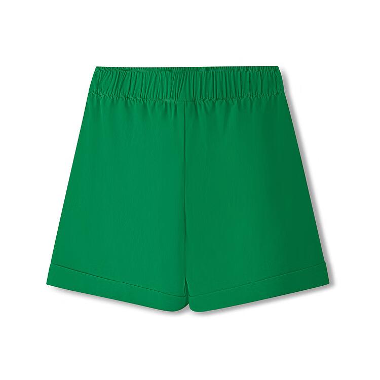 Skechers S  SS25 DIA-S Series Comfortable Quick-Dry Versatile Five-Point Casual Shorts Women Shorts Garden-Green L225W241-04X8