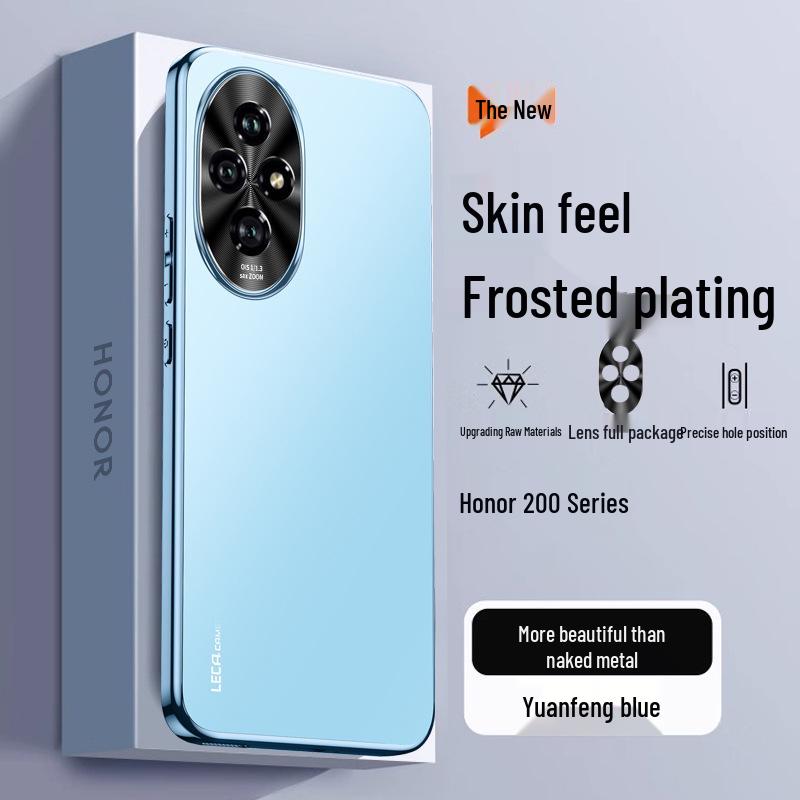 Honor 200 & Huawei 200 Pro Herren Mattierte Schutzhülle mit Vollständiger Objektivabdeckung