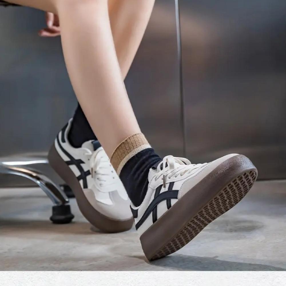 Women Casual Shoes  New Design Women'S Vulcanized Shoes Retro Sports Shoes Fashion Chunky Sneakers Female