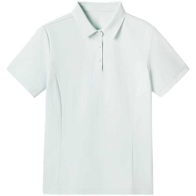 Camel Quick-Dry Short Sleeve Polo Shirt