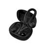 JVC Victor HA-EC25T Truly Wireless Earbuds - Earhook Style - 6.9g/ear - 30hr Playtime - Waterproof - Bluetooth 5.1 - Sports - Black -