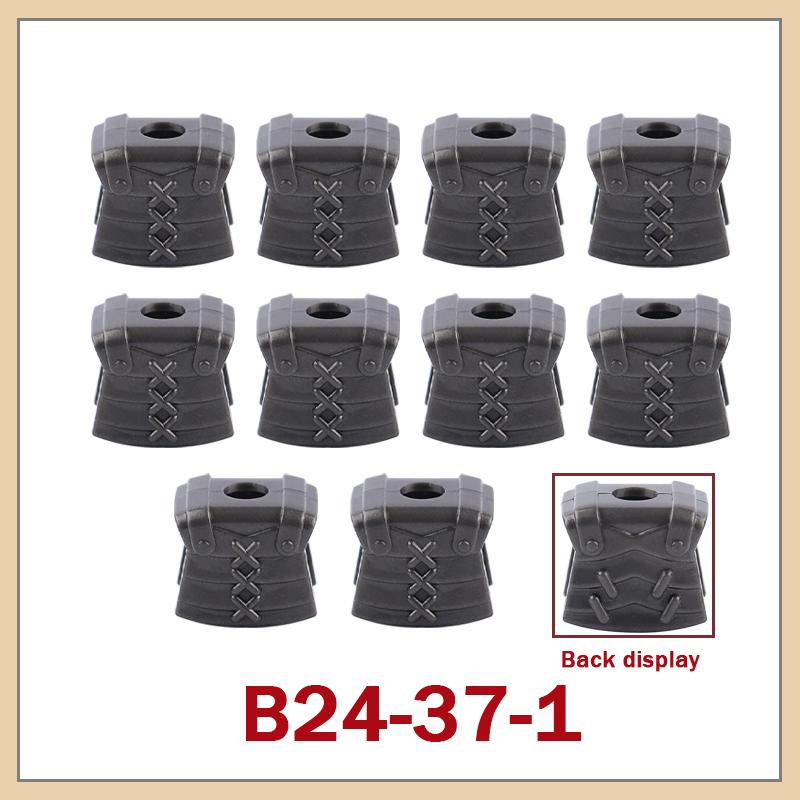 Medieval Military Castle Knight Armour Shoulder Armor Building Blocks Soldier Figure Parts Printed Army Warrior Bricks Toy Gifts
