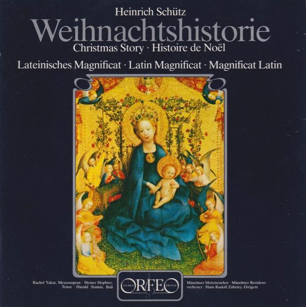 

CD HEINRICH SCHÜTZ, RACHEL YAKAR, MÜNC - Weihnachtshistorie C002811A Orfeo 1984 Japan Classical Used