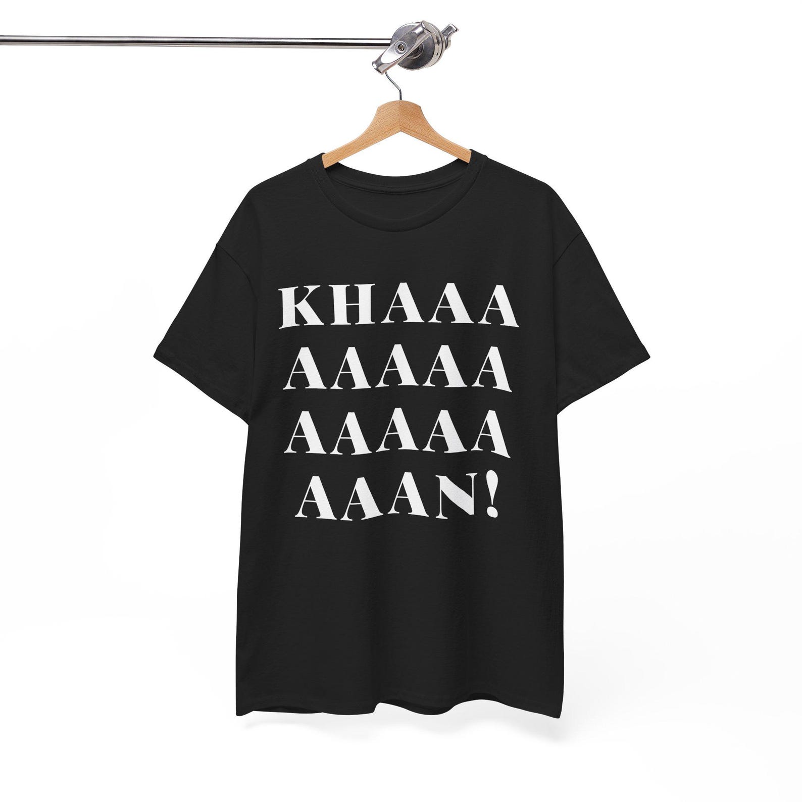 Khan Trekkie T shirt For Hard Core Trek Fans XL