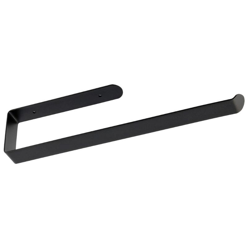 Under Cabinet Toilet Roll Storage Rack Stainless Steel Paper Towel Holder Rustproof Towel Hanger Storage Shelf