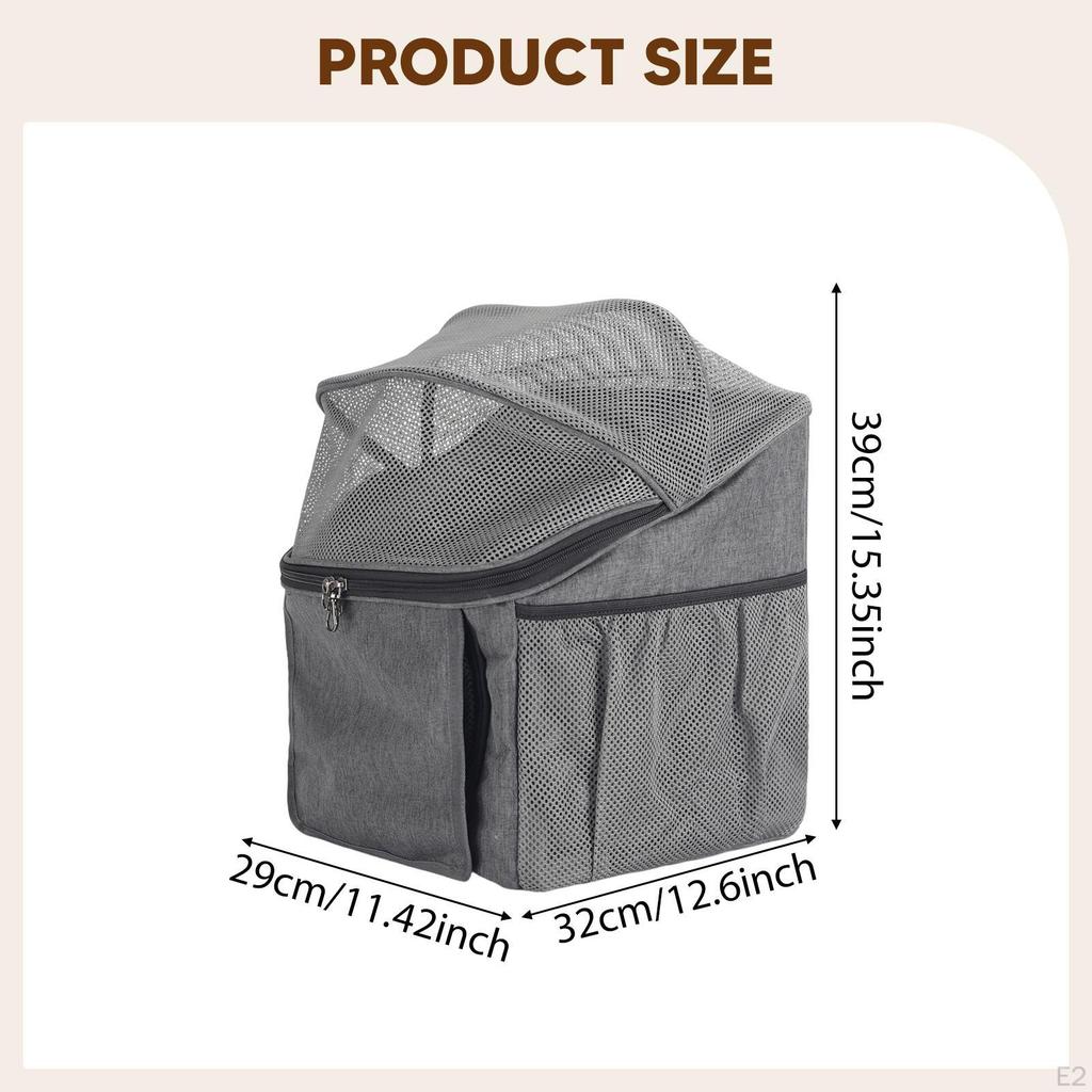 Basket for Dogs, Pet Carrier Backpack, Multifunctional, Quick Installation.