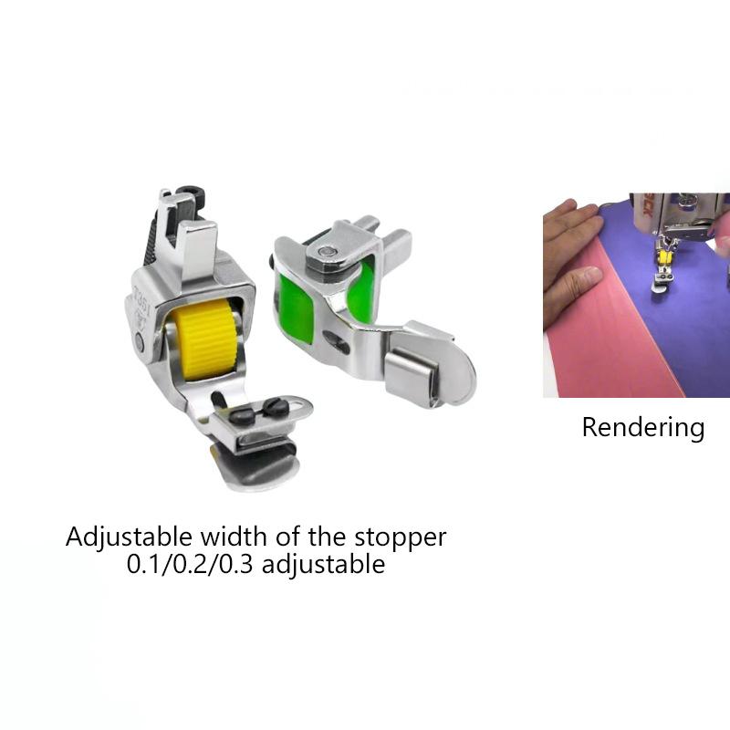 Rolled Hem Foot Sewing Presser Foot Accessories Beginners Wear Resistant Diy Multifunctional Arts Auxiliary Tool Spare Parts