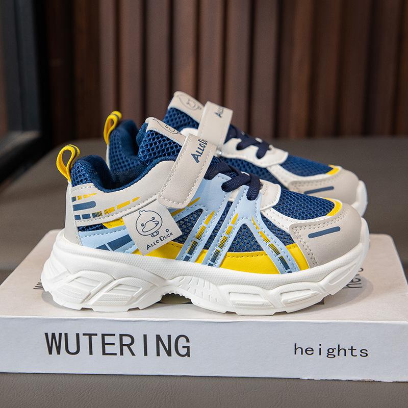 Summer Season New Sports Shoes Boys Single Net Dad Shoes Girls Classmates Soft-soled Casual Shoes Trendy Sports Shoes