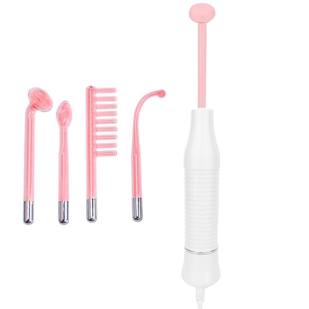 

Портативный высокочастотный электротерапевтический аппарат для лечения акне и пятен, подтяжки кожи, удаления морщин, темного цвета EU PLUG