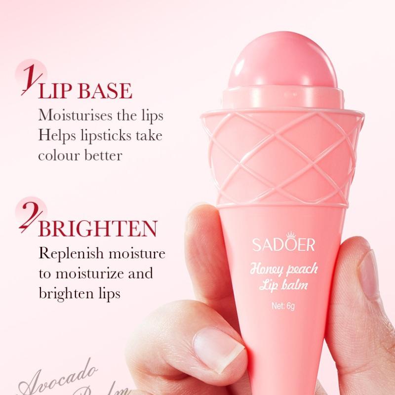 Ice Cream Lipstick 6g Avocado Hydrating Honey Moisturizing Moisturizing Skin Care Products