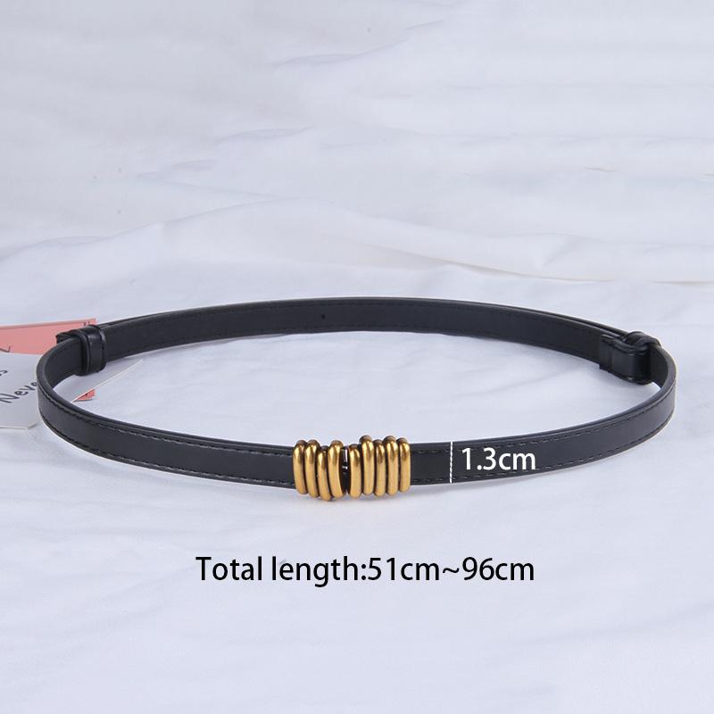 Retro Waistband For Women'S Fashionable And Versatile Decorative Waist Cover