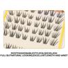 10 Rows Cluster Cat Eye No Glue Lashes Reusable Self Adhesive Glue Free Eyelash Natural Lash Manga Anime Lashes Cluster