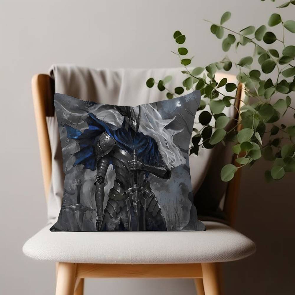 Pc DARK SOULS Adventure Game Cushion Cover Inches Farmhouse Decor Home Throw Pillow Covers for Couch Decorations