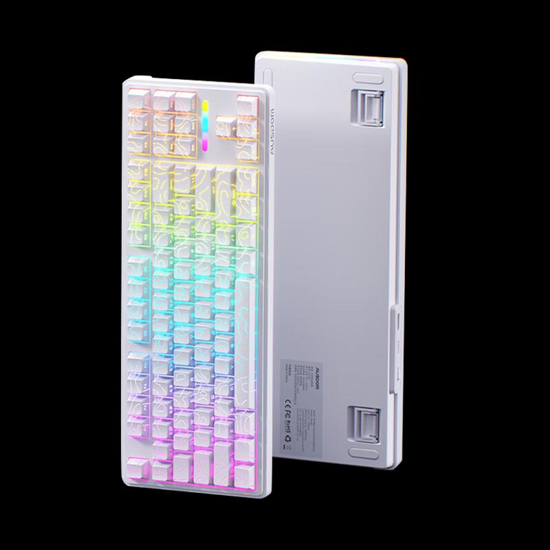 AUSDOM H87 Mechanische Tastatur mit drei Modi