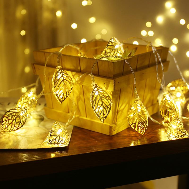 Xiaomi 10/20 LEDs Fairy String Lights Leaves Garland Lamp For Festival Living Room Wedding Christmas Decoration Fairy String Lights
