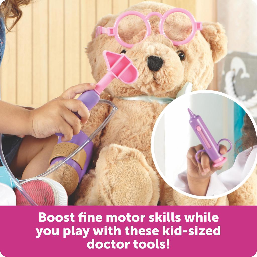 Learning Resources Juego de Simulación Surtido Rosa Doctor Empaque Estándar [Learning Resources] y Playset, Rosa, LER9048-P [Artículo]