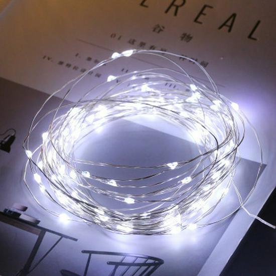 1M Warm White & 2M Colorful LED Fairy Lights for Decorative Starry Sky Bouquets, Birthdays, Christmas, & Wishing Bottles
