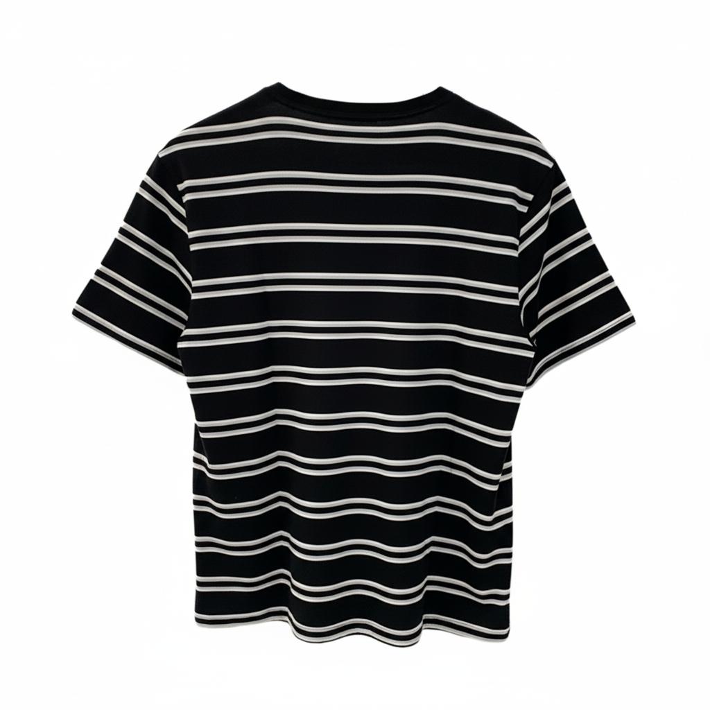 Puma Breathable Moisture-Wicking Striped Sports T-Shirt Men Tops 585230-01