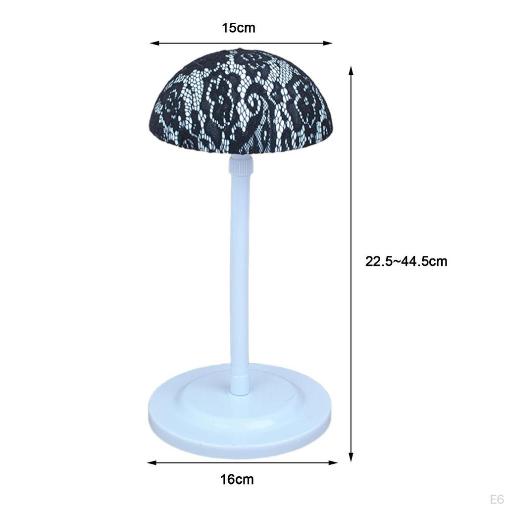 Display Stand Holder Making Styling Hairpieces Storage Rack Cap for Household Barber Beauty