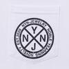 EMBLEM TEE Long Sleeve Oversized NYN-JEWELRY L/S Men's T-Shirt, (L, WHT)